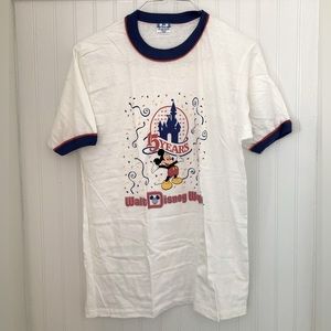 Vintage Disney World 15 Years Ringer Tee